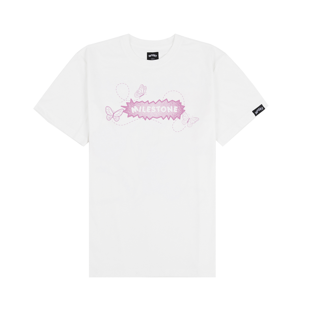 1 Million Subscriber Milestone Tee- White