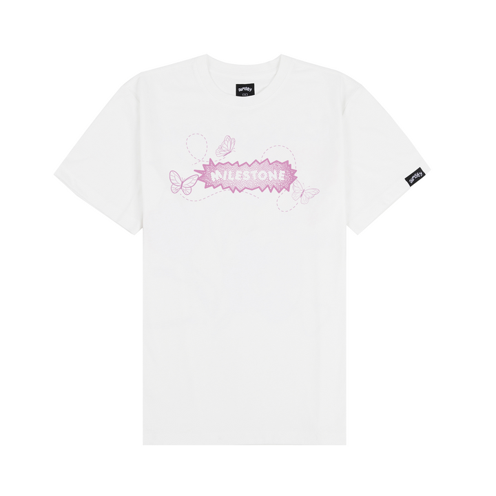 1 Million Subscriber Milestone Tee- White