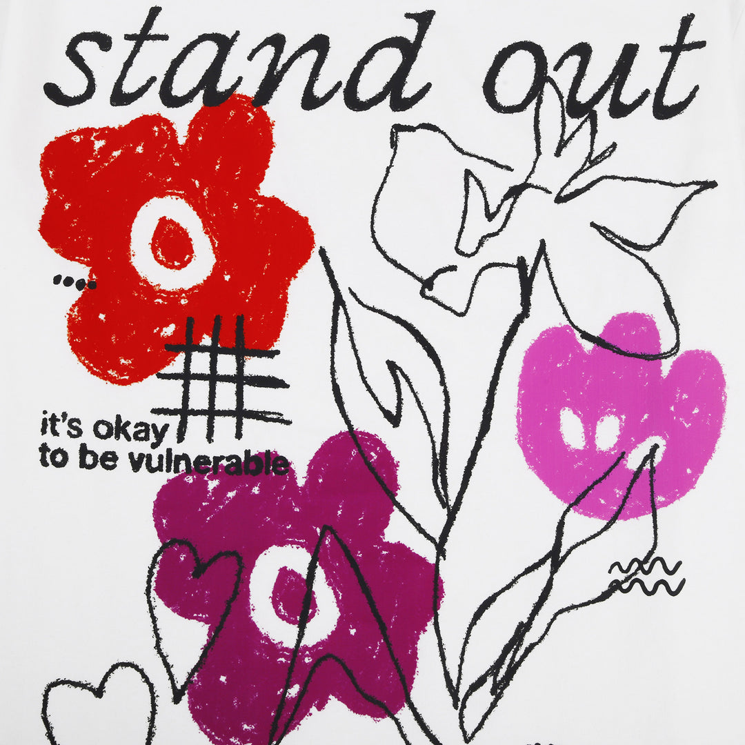 Stand Out Tee - White