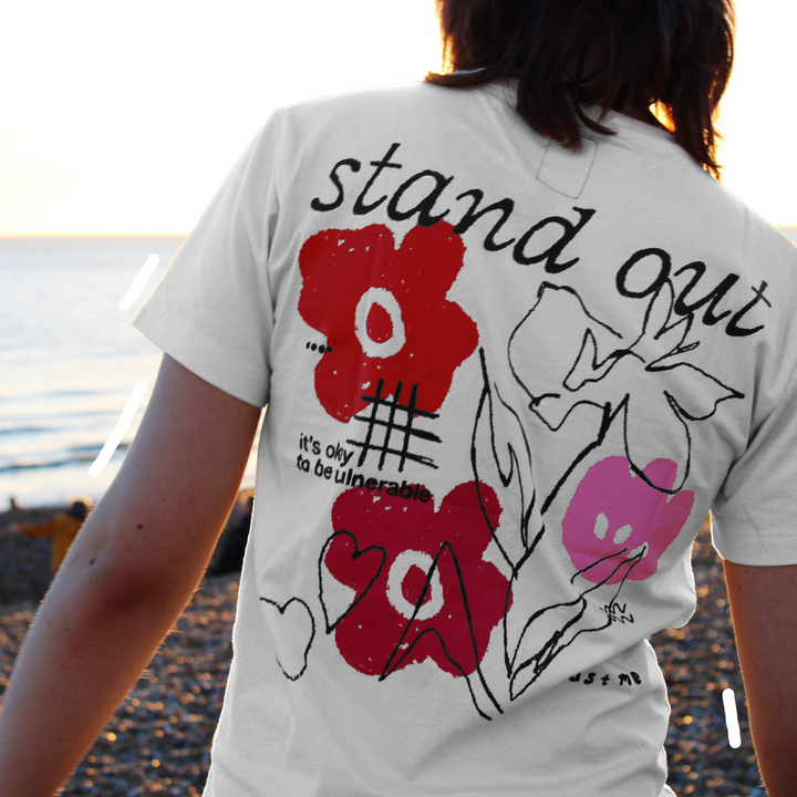 Stand Out Tee - White